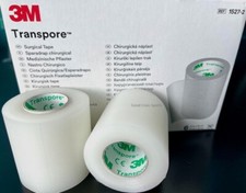 3M Transpore Clear Tape Surgical 2" x 10 yards - 1, 2, 4, 6, or 12 rolls