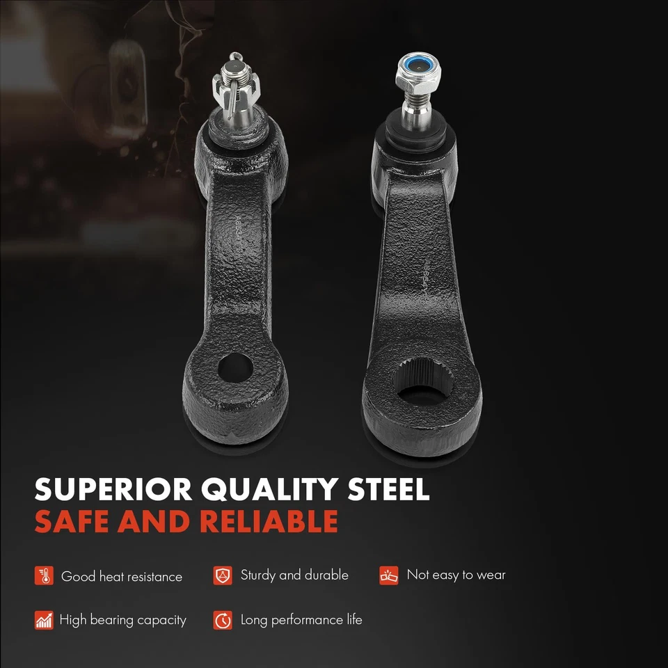 9x Stabilizer Bar Link Kit Tie Rod End for Chevy Express 2500 GMC Inner & Outer - Image 4 of 4