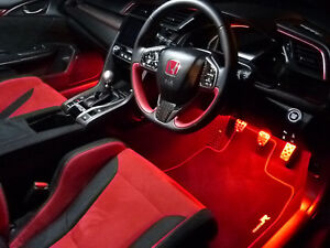 Details About Mugen Honda Civic Ep3 Fn2 Fk2 Fk8 Type R Interior Footwell Led Lighting Kits