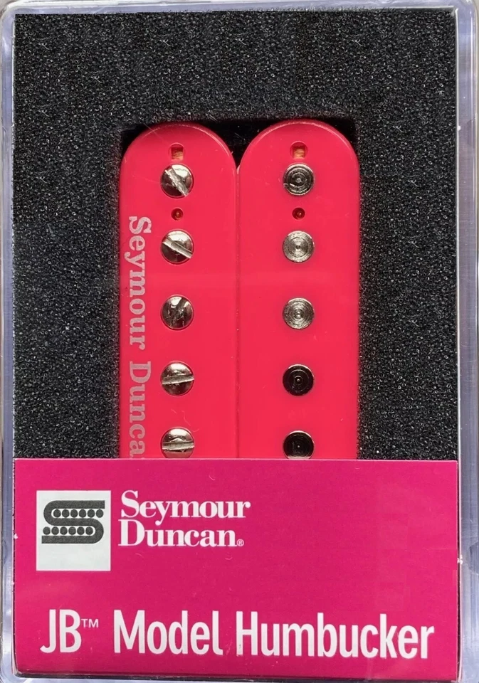 Seymour Duncan SH-4 JB Humbucker Pickup, Pink