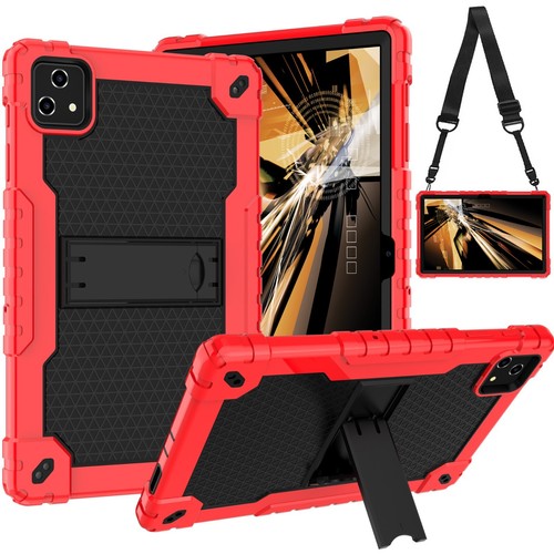 For T-Mobile Revvl Tab 5G Heavy Duty Case Built Strap Kickstand,Screen Protector - Picture 13 of 45