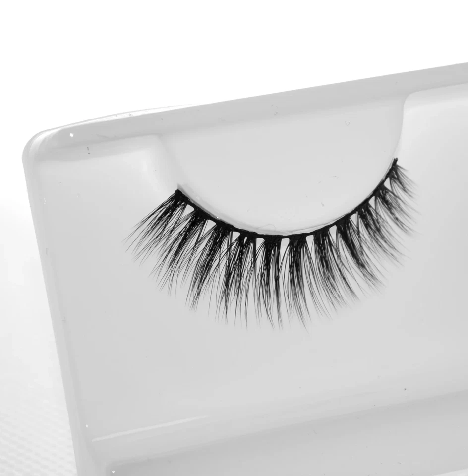 BSW Scarlett Lashes Re-useable Pre Gld Faux Mink Strip Lashes Fast & Free P&P UK