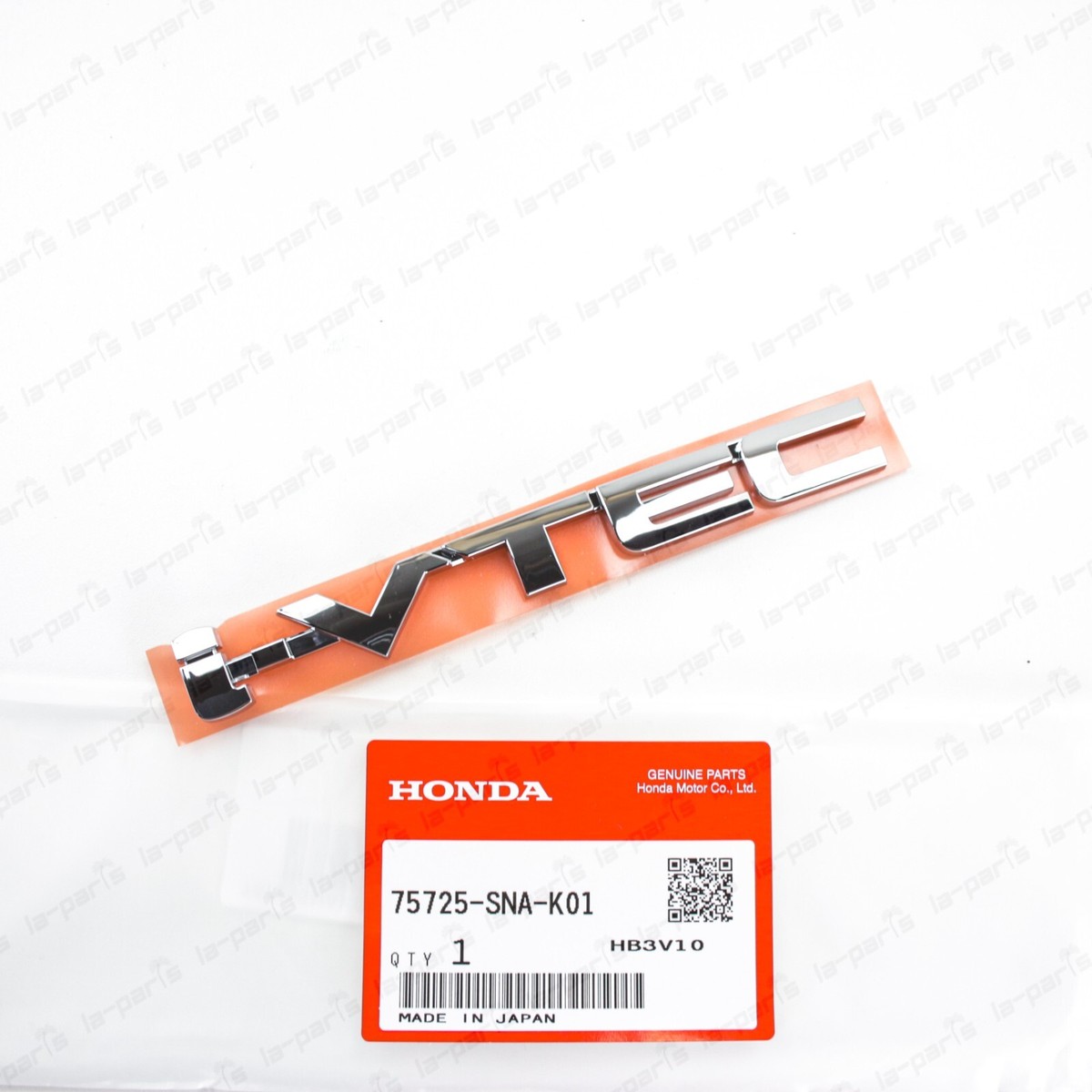 Genuine Honda i-VTEC Rear Chrome Emblem Badge 75725-SNA-K01