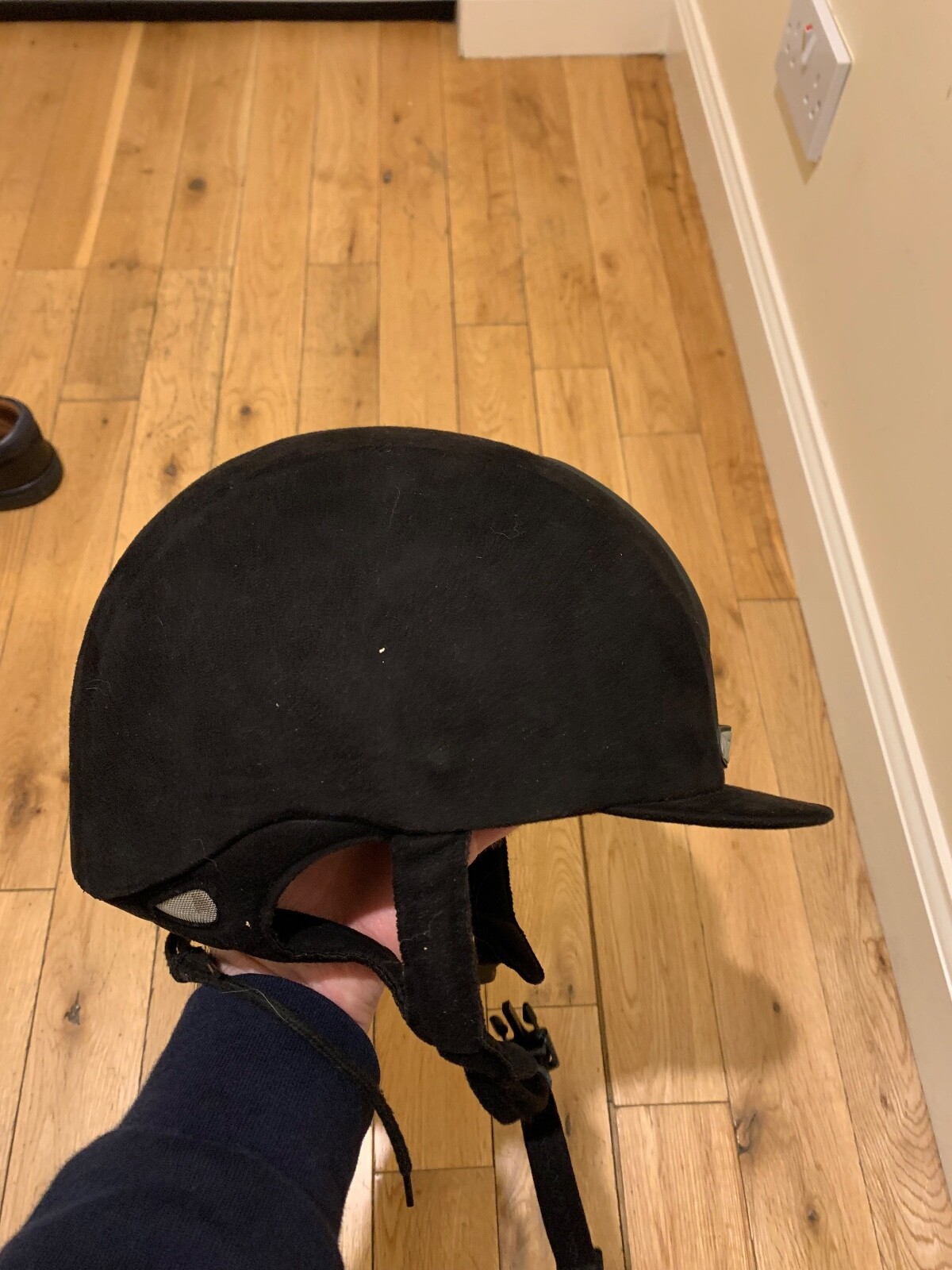 champion-junior-x-air-plus-riding-hat-size-56cm-or-6-7-8-black-velvet
