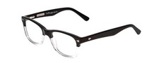 Calabria Ernest 4906 Cat-Eye Reading Glasses 7.00 Gloss Black Clear Crystal 2 T