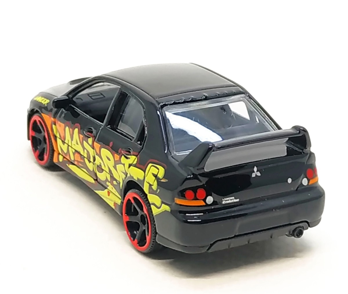 Majorette Mitsubishi Lancer Evolution 9 Series 11 Black 1:58