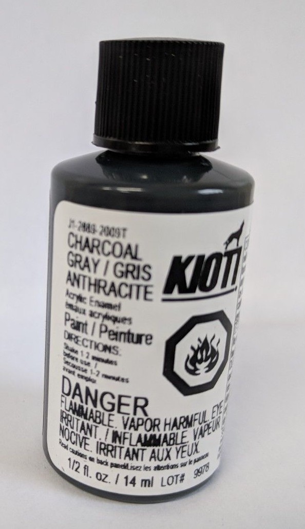 OEM Genuine Kioti J128892009T Charcoal Gray .5 oz Touch up Paint eBay