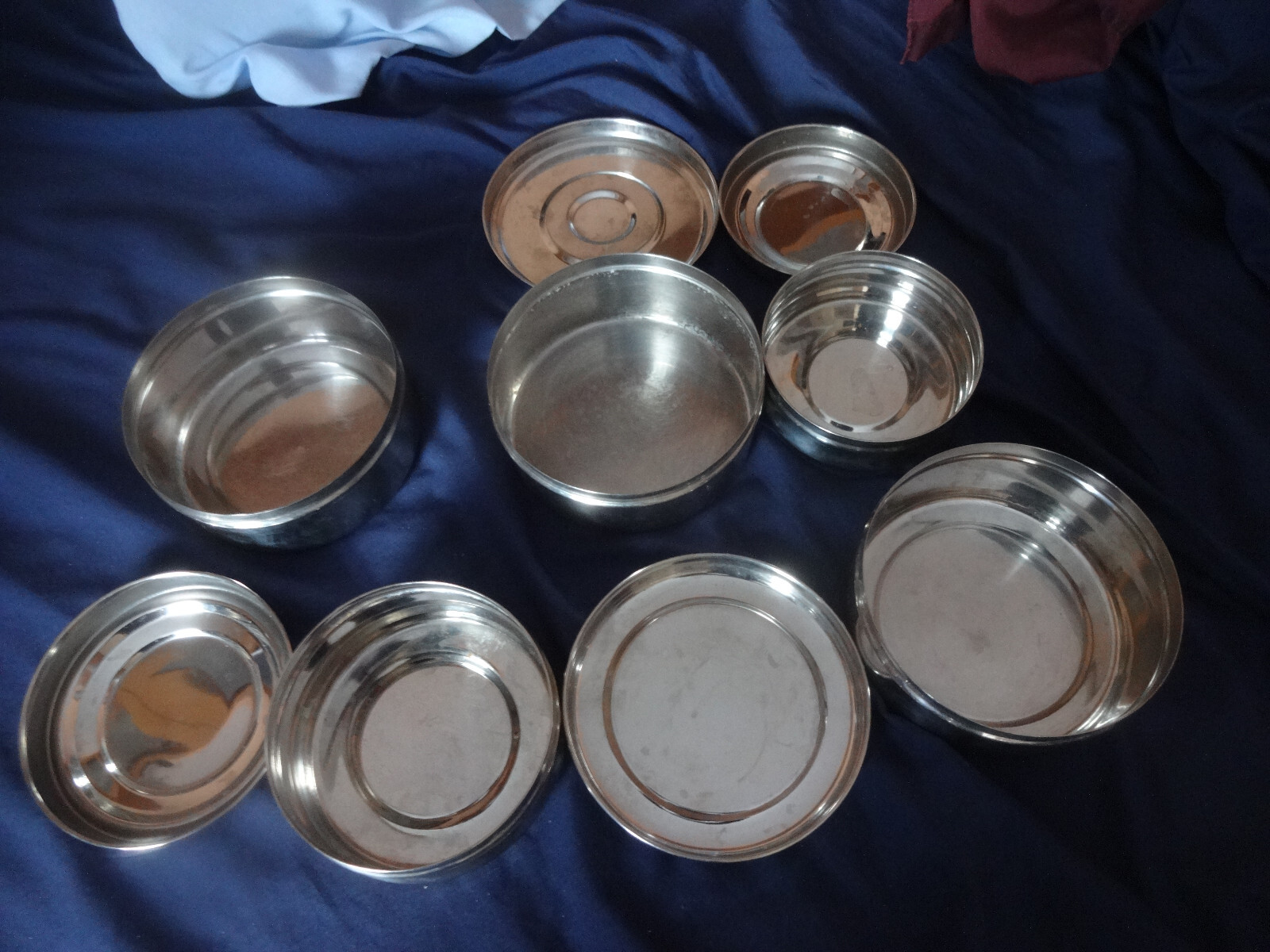 Joblot of stainless steel food containers eBay