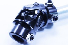 Black Steering Shaft Gm Box U-joint 34 Dd X 1316-36 Spline Coupler