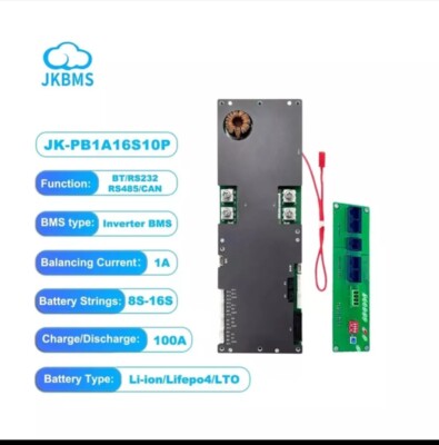 Jk BMS 16s 100A Batteriemanagement Batterie Speicher