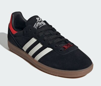 JH9125 100 Thieves adidas Originals Palos Hills Carbon Cream White