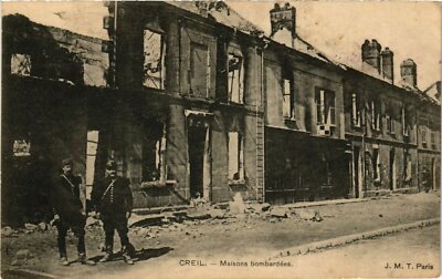 CPA Militaire, Creil - Maison Bombardes (277667)