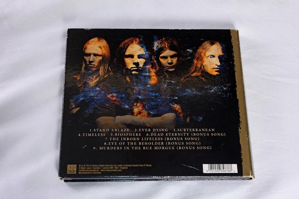 Subterranean - In Flames CD 2014 Re-Issue - Special Edition Digipack VGC! — 第 3/4 张图片