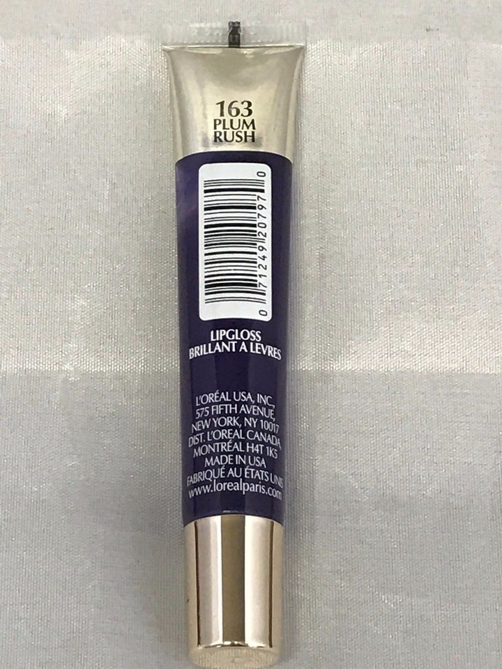 Brillant à Lèvres L'Oréal Colour Riche Le Gloss - Violet Attitude 12ml - Neuf