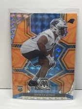 2022 Panini Mosaic - Mosaic Reactive Orange #369 IKEM EKWONU Rookie RC