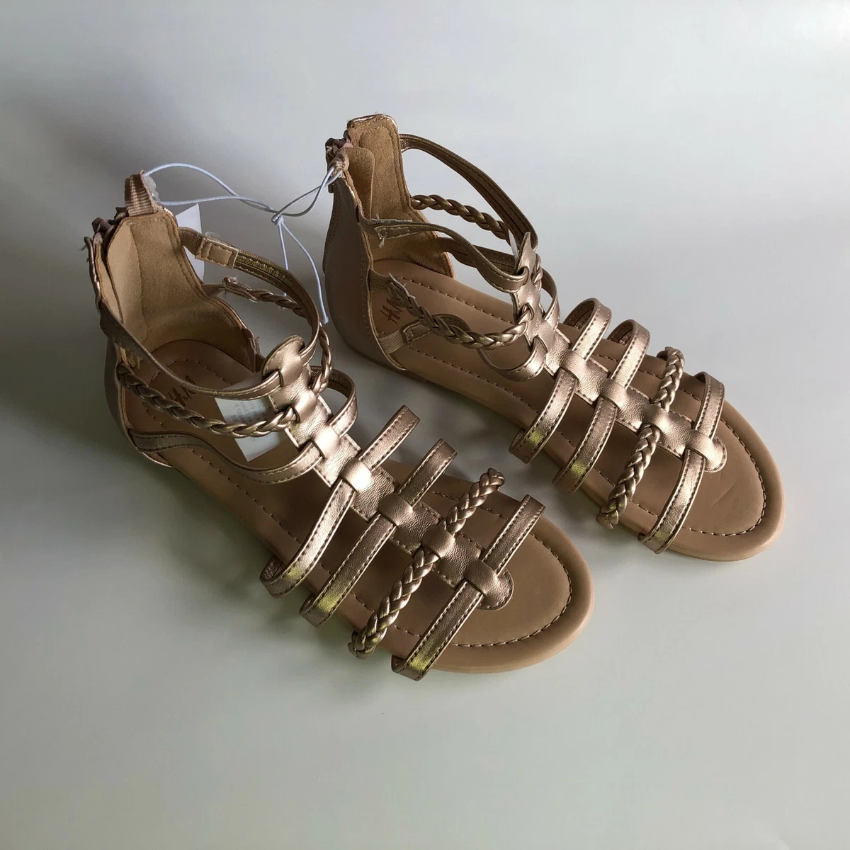 H&m rose gold sandals new arrivals