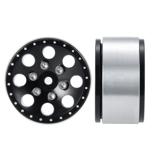 Cerchi Beadlock metallo AXSPEED 1.0" + pneumatici per RC Axial SCX24 1/24AXI001/2/4 - Foto 12 di 15