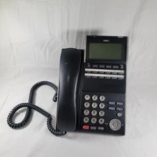 NEC ITL-32D-1 (BK) TEL ILV(XD)Z-Y(BK) DT700 SERIES VoIP IP PHONE W/Stand