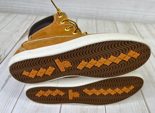 Nuevas botas de cuero Timberland Glastenbury Wheat Nubuck talla 7.5 8641A nuevas sin caja - Imagen 7 de 8