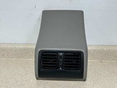 2013 TOYOTA CAMRY Hybrid REAR CONSOLE COVERl AIR VENT SILVER BLACK OEM - Picture 3 of 6
