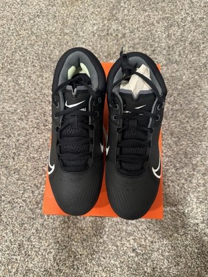 Nike Hyperdiamond 4 Elite Women's 7.5 Softball Metal Cleats Black