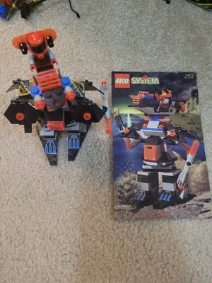Vintage (1997) LEGO Space RoboForce set 2151 Robo Raider 100% Complete W/ Manual