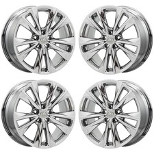 19 Lexus Es350 Bright Chrome Wheels Rims Factory Oem Set 74377 Exchange 19 Lexus Es350 Bright Chrome Wheels Rims Factory Oem Set 74377 Exchange