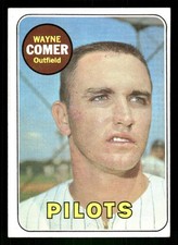 Wayne Comer 1969 Topps #346 Card TCCCX