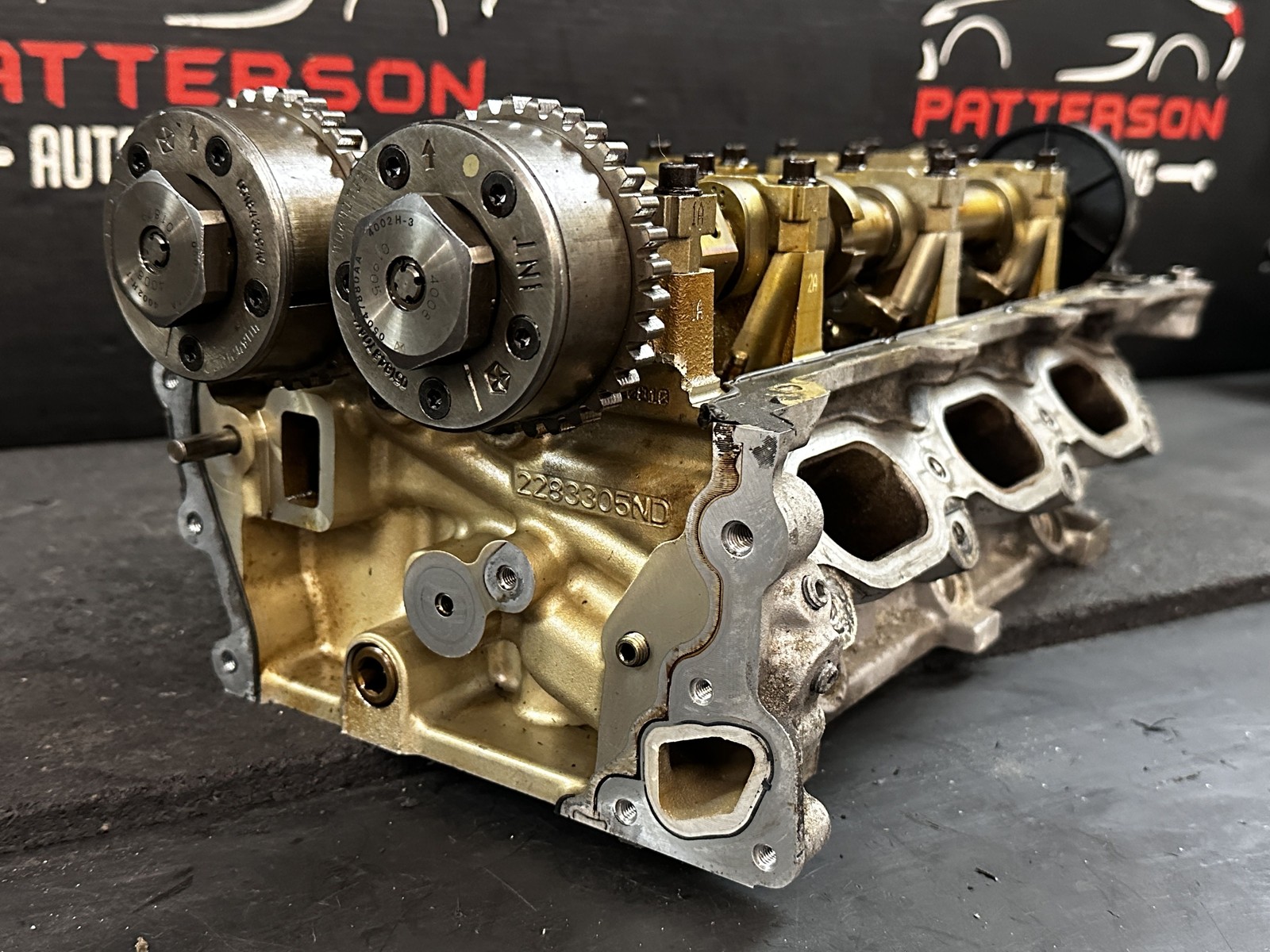 2015 MASERATI GHIBLI 3.0 404 HP RIGHT PASSENGER SIDE ENGINE MOTOR CYLINDER HEAD