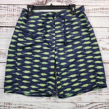 Patagonia Wavefarer Board Shorts Mens 31 Swim Trunks Blue Green 86559 Nylon
