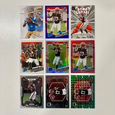 Dorian Thompson-Robinson Rookie Card RC LOT OF 9! Optic Silver Pink Prizm Browns