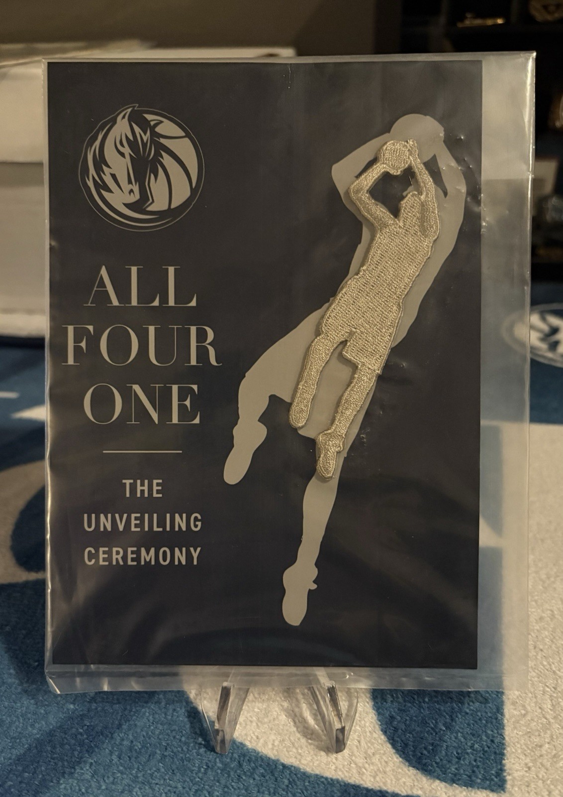 Dirk Nowitzki Statue Unveiling Ceremony-Commemorative Patch in Original Wrapper