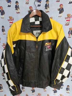 ［ほぼ新品同様］レーシングジャケット　dr.pepper Dr Pepper Racing 50th Anniversary Burk's Bay Leather Jacket 126