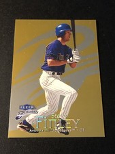 1999 Fleer Brilliants Gold Steve Finley #108G /99