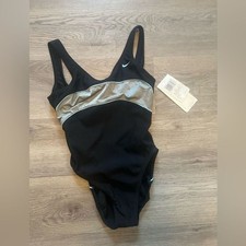 Vintage Nike swoosh one piece w underwire support 10