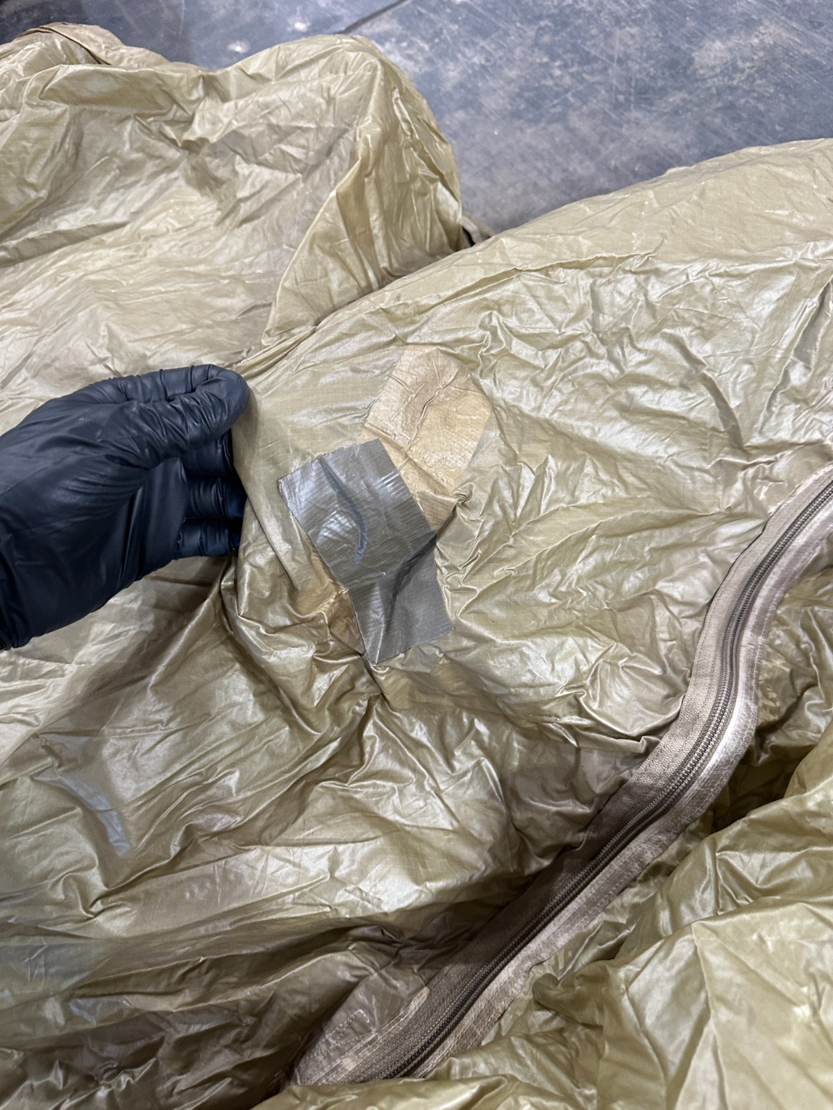 DAMAGED OCP LiteFighter Body ONLY for 1 Man Tent US Military Waterproof Shelter