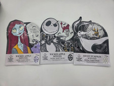 Disney Nightmare Before Christmas Sally /Jack /Zero Facial Masks Set of 3