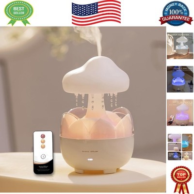 Whisper-Quiet 230ml Aroma Diffuser with Remote Control & Waterless Shut-Off