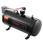 0.8 Gallon 12V Air Compressor Kit for Vehicle Horns and Tire Inflation