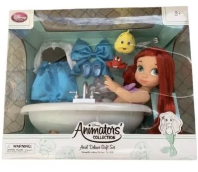 Disney Animators Collection Ariel Deluxe Gift Set (BOX IS RIPPED/DAMAGED)