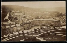 Buxton, Panorama from Town Hall, Ansichtskart...