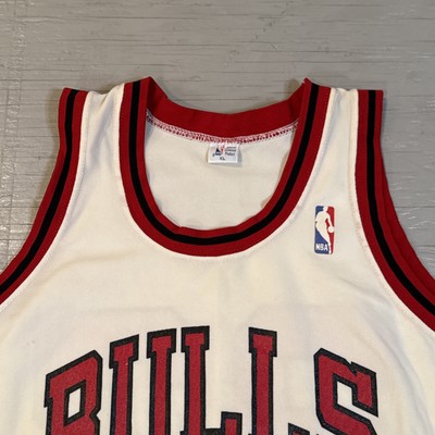 Vintage 80s NBA Sand Knit Chicago Bulls Michael Jordan #23 Jersey
