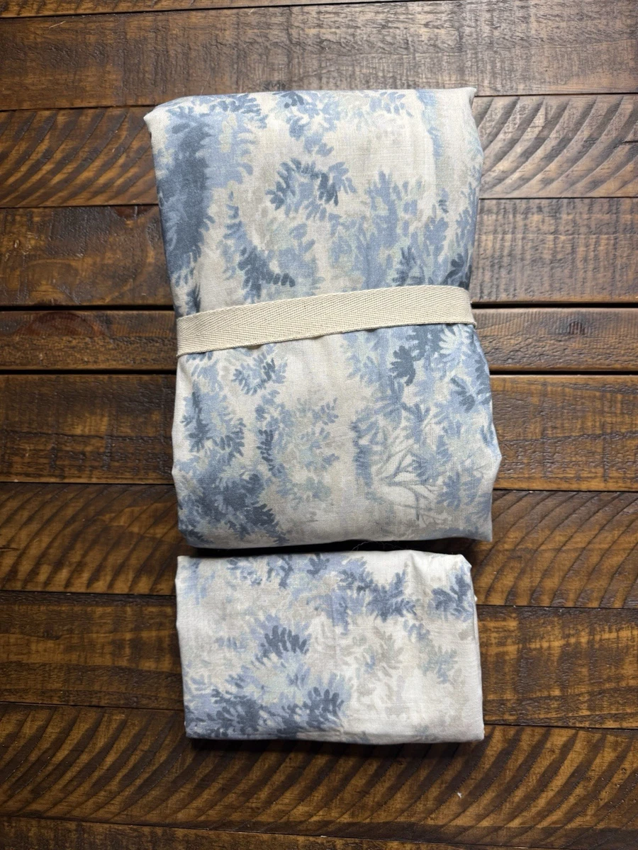 Couette Pottery Barn Teen – Twin, Bleue, Avec Poches – NEUF Sans étiquette