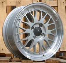 4x 16 Lm Le Mans Mesh Style Wheels 4x100 7.5j 8.5j Deep Dish For Bmw E30 4x 16 Lm Le Mans Mesh Style Wheels 4x100 7.5j 8.5j Deep Dish For Bmw E30