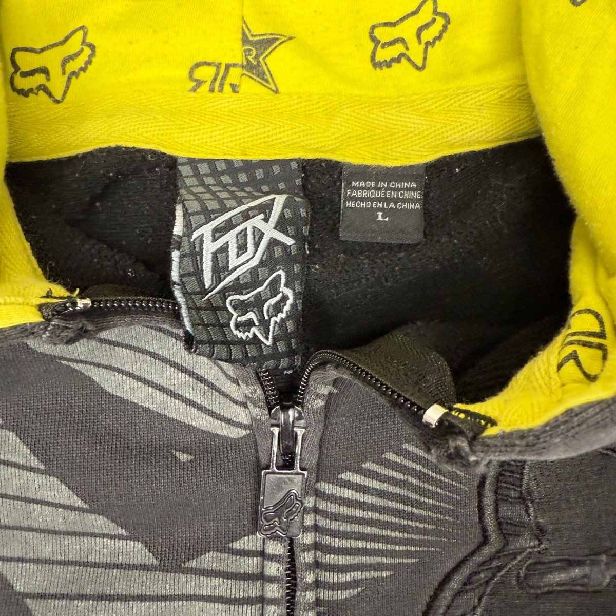 ジャケット・アウター FOXRACING Logo Embroidery Jersey Blouson