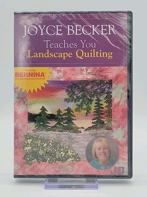Joyce Becker Teaches You Landscape Quilting by Joyce Becker (2006, DVD)