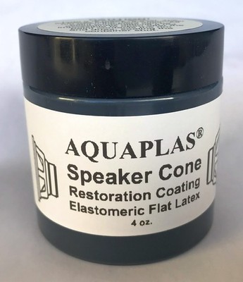 Aquaplas  Speaker Cone Restoration Coating JBL 128H and many others