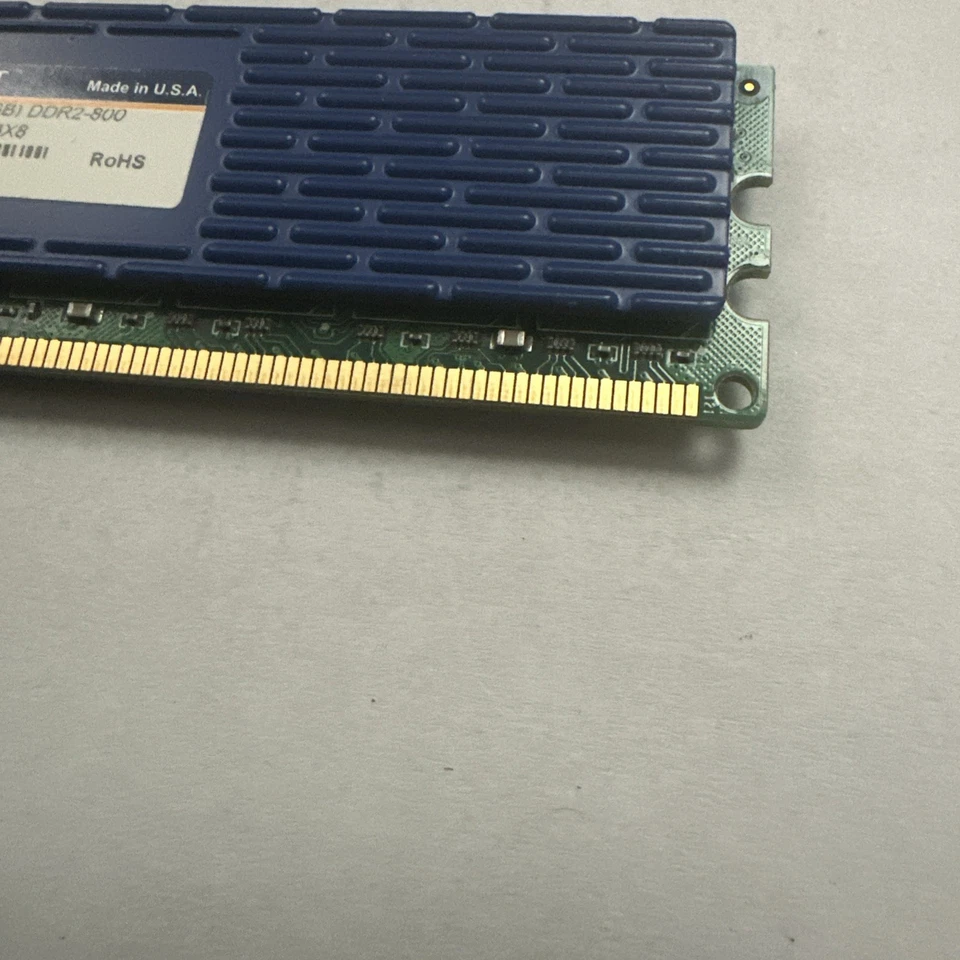 Super Talent 8GB: T800UX4GC2 DDR2 PC2-6400u 800MHz Lot (4x2GB) 8GB Desktop RAM - Image 4 of 4
