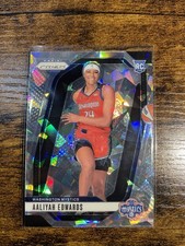 Aaliyah Edwards #142 Prizm Cracked Ice 2024 WNBA Washington Mystics Rookie A1
