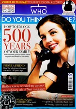 WHO DO YOU THINK YOU ARE MAGAZINE MAR 26